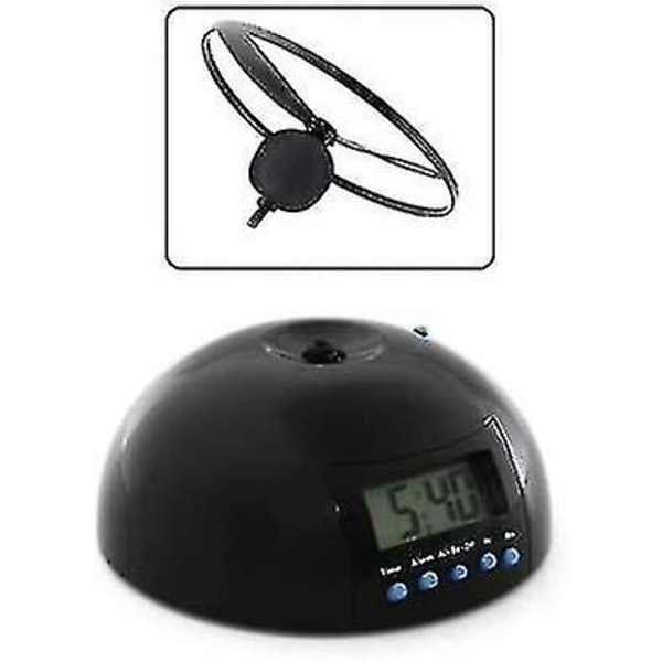 Växande digital LED-väckarklocka Helikopter Propeller Klocka Kreativ Present