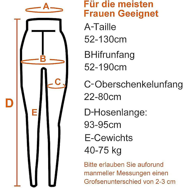 Termiske strømpebukser hudfarve, termiske strømpebukser kvinder, varme vinter leggings gave