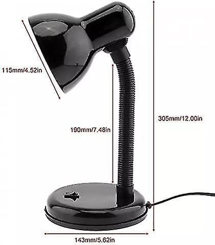 Lampe De Bureau Srie Icaro, 1xe27 (hvid) (sort)