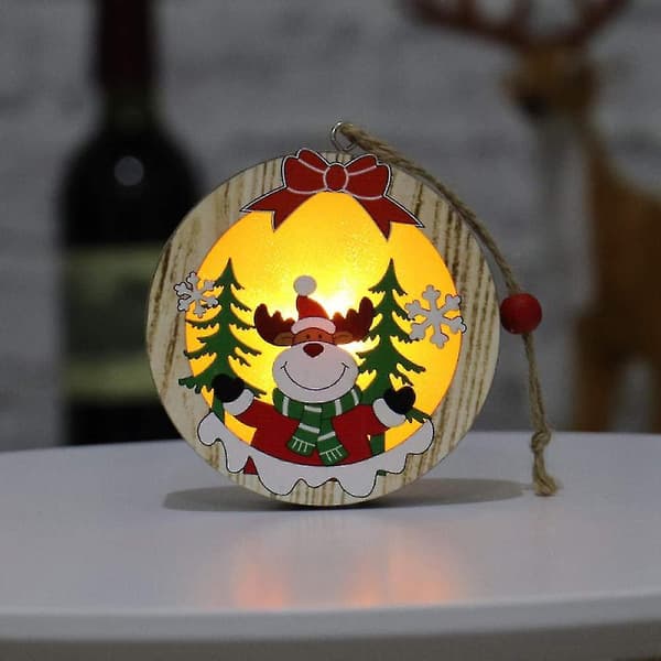 Julgransprydnader Julgran Glödande Hängande Dekorationer