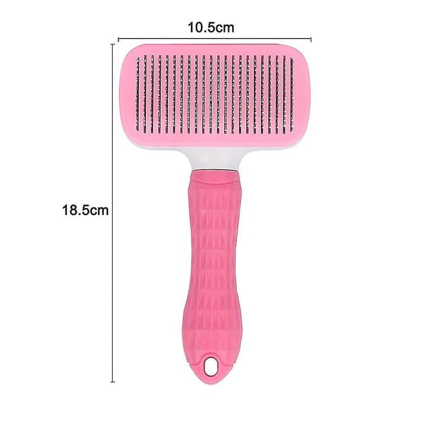Kæledyrshundebørste, Kattebørste, Kæledyrsbørster, Hårfjerner Kæledyrsbørste (Pink)
