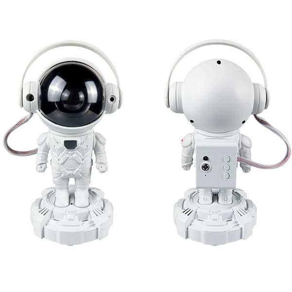 Bluetooth Astronaut Stjärna Sovrum Färgglad Projektion Rymdman Prydnader Natt