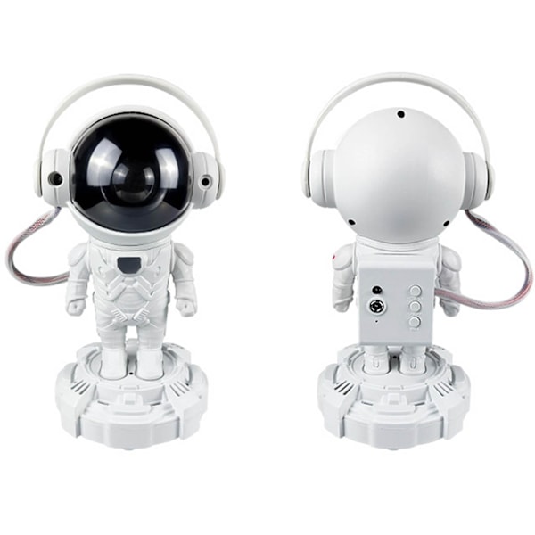 Bluetooth Astronaut Stjerne Soveværelse Farverig Projektion Rummand Ornamenter Nat