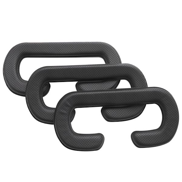 for Vive Cover Pu Læder, Skum til Vive Headset VR Ansigtspude Cover Bundle, Nem at Rengøre Ansigtsskum（sort）