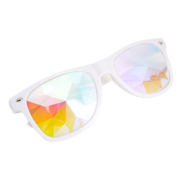 Kalejdoskop Glasögon Rainbow Carnival Prisma Reflektion Dekoration Solglasögon Diamant