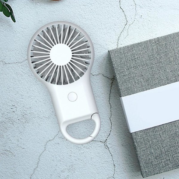 Lommekameraer USB-opladning Mini-hold-ventilatorer Udendørs bærbare små ventilatorer Mini-luftkøler Grøn（grøn）