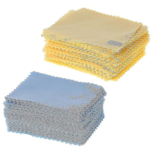 100 stk./pakke Brilleklud Linse Rengøring Støv Fjerner Bærbare Servietter Non-woven Fa