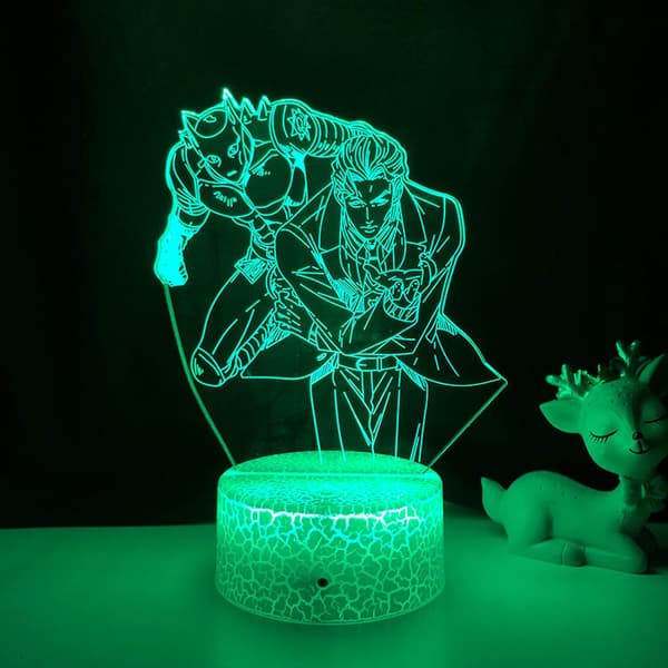 3D illusjonslampe Anime JoJo's Bizarre Adventure Ni