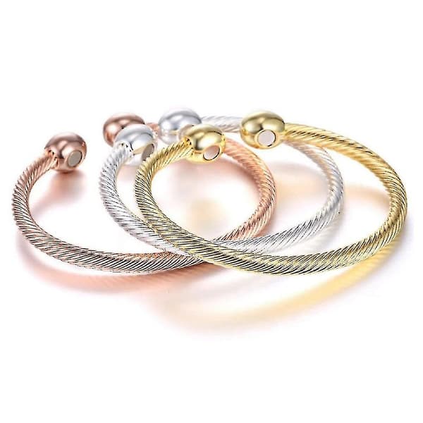 Magnetisk kobberarmbånd til smertelindring