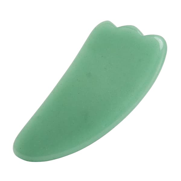 Naturlig Jade Sten Gua Sha Værktøj - SPA Akupunktur Terapi Massageplade