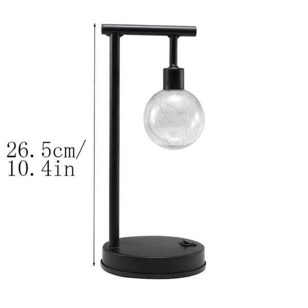 LED Smedejerns Natform Lille Bordlampe Rum Romantisk Dekoration