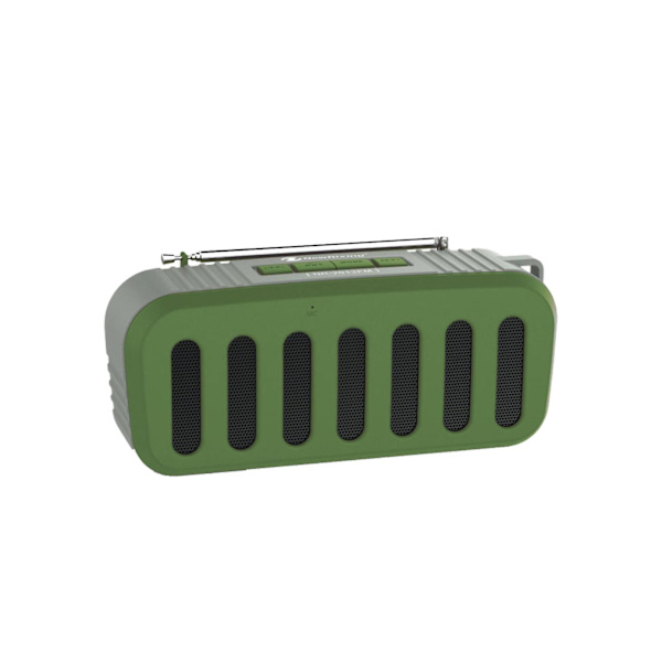 Rea Bluetooth-högtalare Radio Trådlös Utomhus Sport Bärbar Stereo（Fri Storlek，Grön）