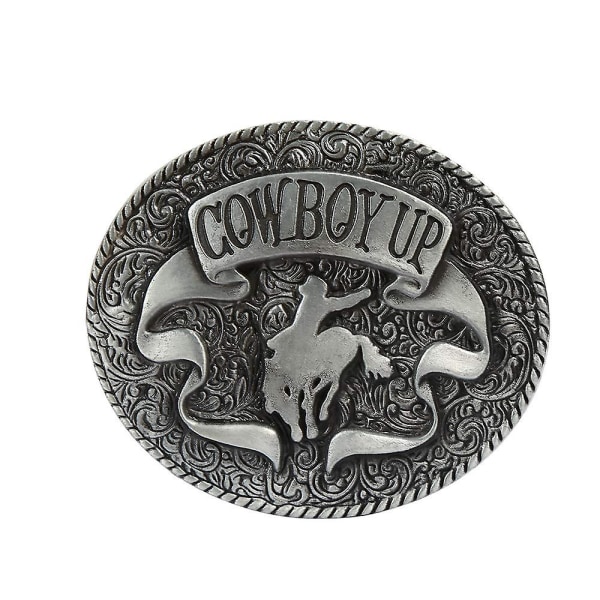 Julklappar,västern Cowboy Gold Bältesspänne Herr Eagle Running Horse Bull Head Texas Spänne