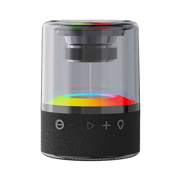 Intelligent Bluetooth-högtalare Bluetooth-högtalare Hög ljudkvalitet Stor volym Hemkort Insättning Bas Högtalare(Svart)