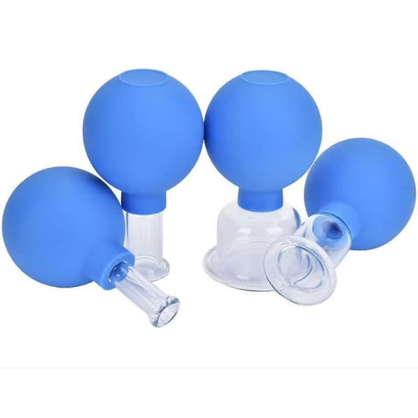 Delar Koppar Glas Set med Sugkopp Koppar Vakuum Koppar Glas