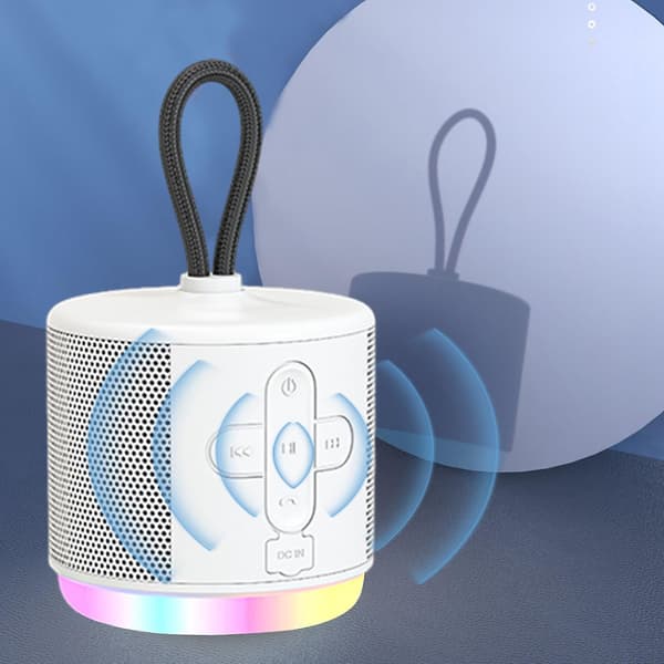 Bluetooth-högtalare Bärbar Bluetooth-högtalare (En storlek, Vit)