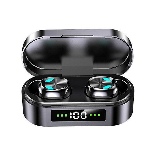 Tws Bluetooth 5.1 Gaming-headset med mikrofon, lav latenstid, hovedtelefoner til sport, Ipx4 vandtæt trådløs øretelefon med støjreduktion