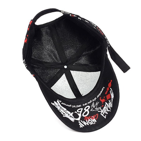 Graffiti Hiphop Cap Hipster Baseball Cap Cool Style Baseball Cap Multi-color Optional（Vit）