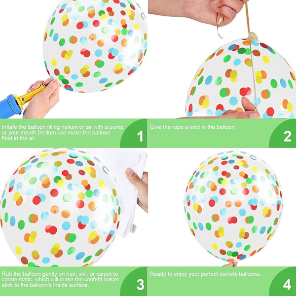 Røde, gule og blå balloner (60 stk.) - Matte latexballoner til fester