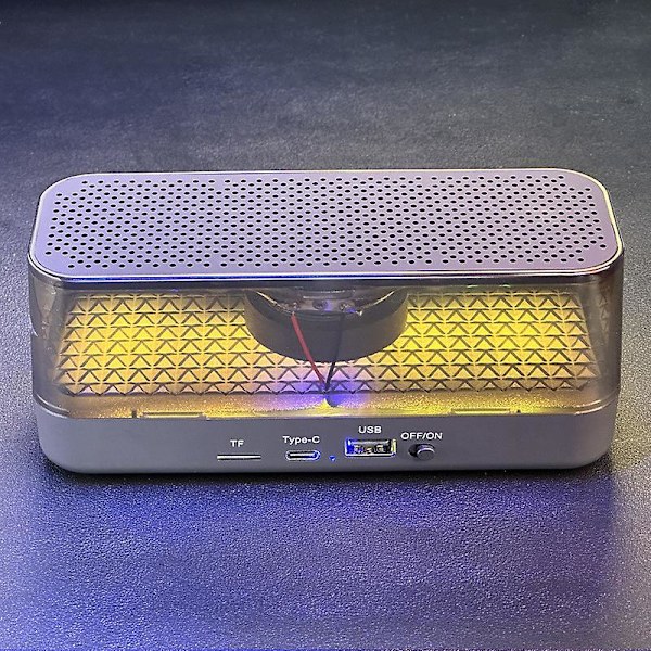 Rensning Färgglad Bluetooth Högtalare Tangentbord Ljusstark Subwoofer Hifi Ljudkvalitet Cross-Border Gaming Atmosfär Ljus Skrivbord Bluetooth Ljud