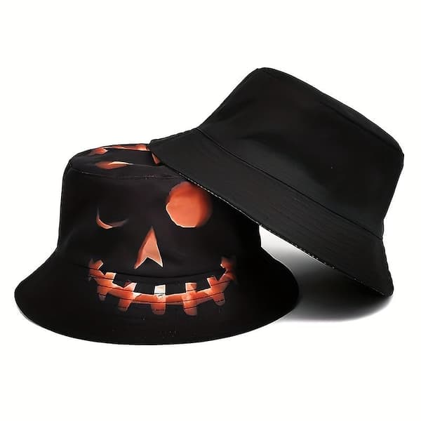 Unisex Trendy Versatile Solskygge Spand Hat Til Halloween