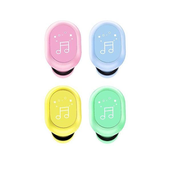 Mini langaton Bluetooth 5.0 -kuuloke korvan sisään urheilukuulokkeet Handsfree-kuulokemikrofoni kaikille puhelimille