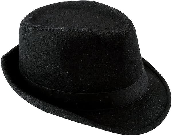 Kort brätte Bowler hatt för män/kvinnor