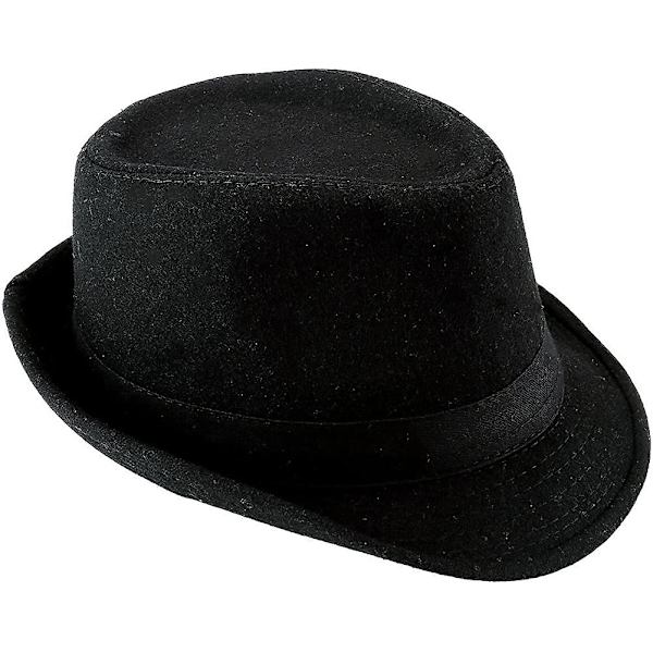 Kort brem bowlerhatt for menn/kvinner