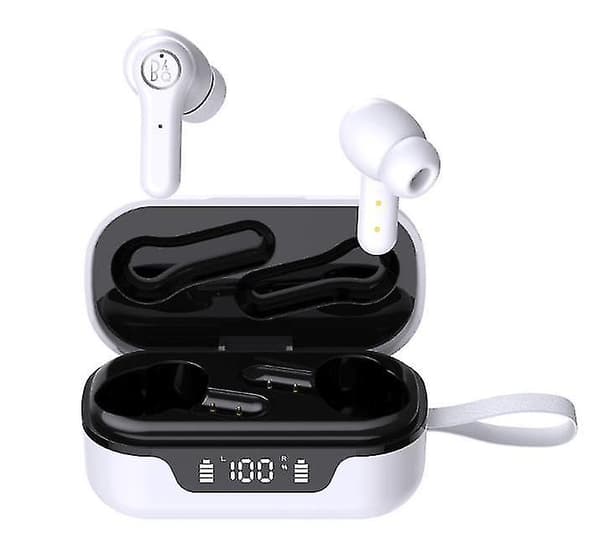 In-ear Tws 5.1 brusreducerande Bluetooth-hörlurar (vit)