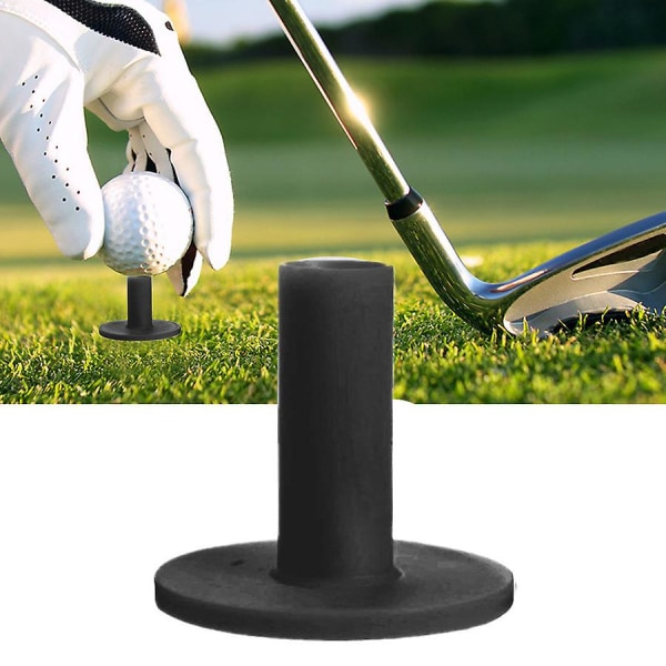 10 ST 60 mm gummigolf-t-shirt, okrossbar golf-tee övningsgolf-tee-träning golftillbehör