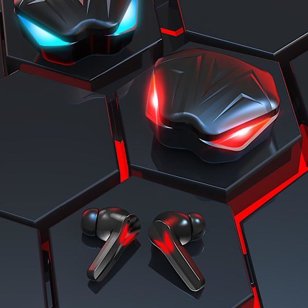 Digital displaykontroll trådlöst Bluetooth brusreducerande headset Bluetooth 5.2 HiFi