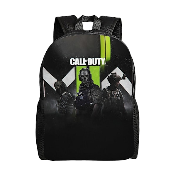 Call Of Duty -koululaukku teini-ikäisille tytöille, keskikoulun reppu lapsille, nuorille, rento olkalaukku