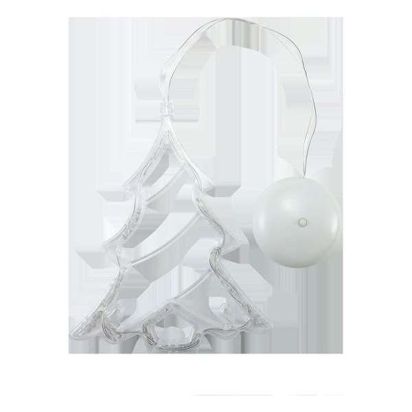 LED joulukoristeluvalot Joulupukki Lumiukko Ikkuna Tyhjiövalot Joulukuusi Joulukoristeet Valot 1 kpl