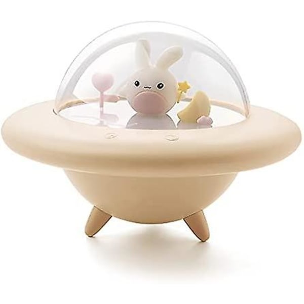 Led Night Light For Kids Night Lights Cute Spaceship Bunny Yellow Baby Night Light Remote