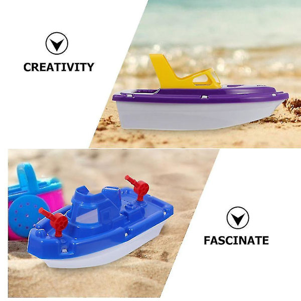 Baby Båd Legetøj Strand Yacht Legetøj Plastik Yacht Legetøj Lille Båd Bade Legetøj Strand Båd Legetøj