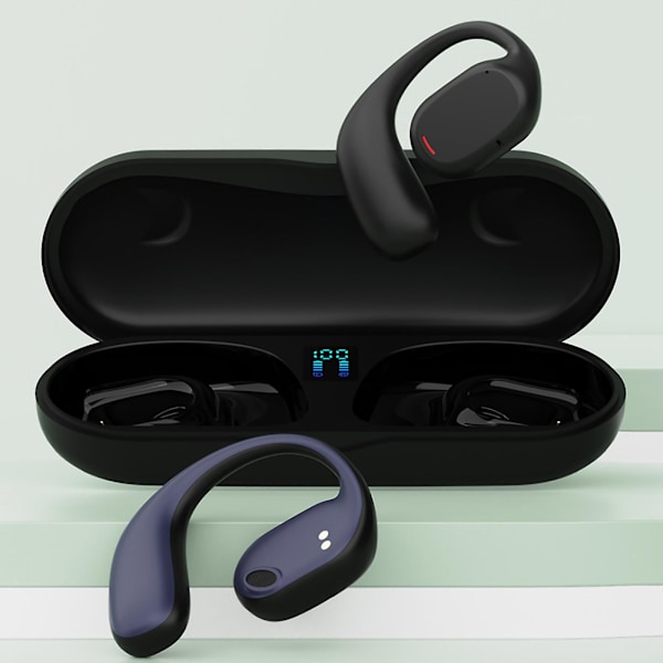 Trådløst ørekrok-headset Bluetooth-ledning G475