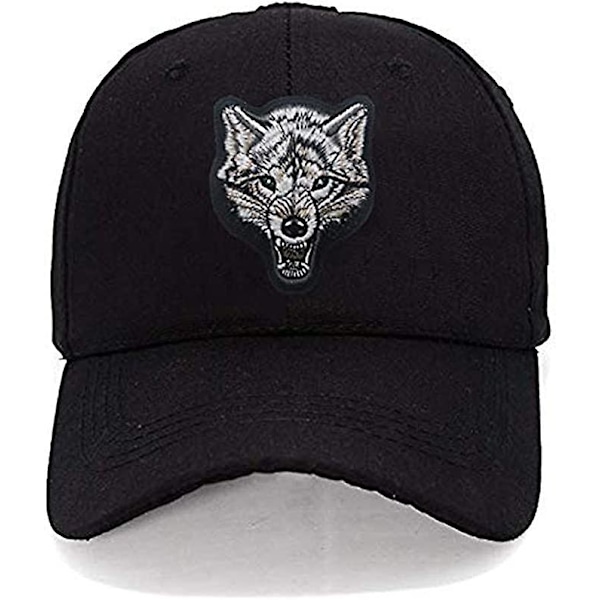 Dww-Tactical brølende ulvehode brodert patch, dyr brodert merke, borrelås