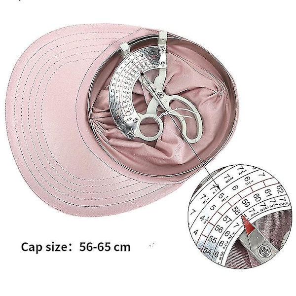 Sport solskärm hattar tom topp baseball solhatt, dam solhattar med UV-skydd (rosa)