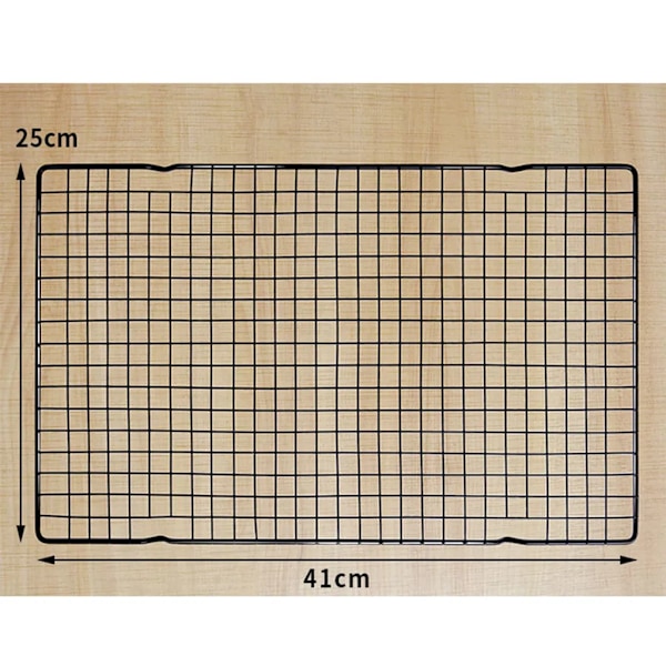 Tårtställ kylställ set ugnsgaller grillgaller järn (41*25cm)
