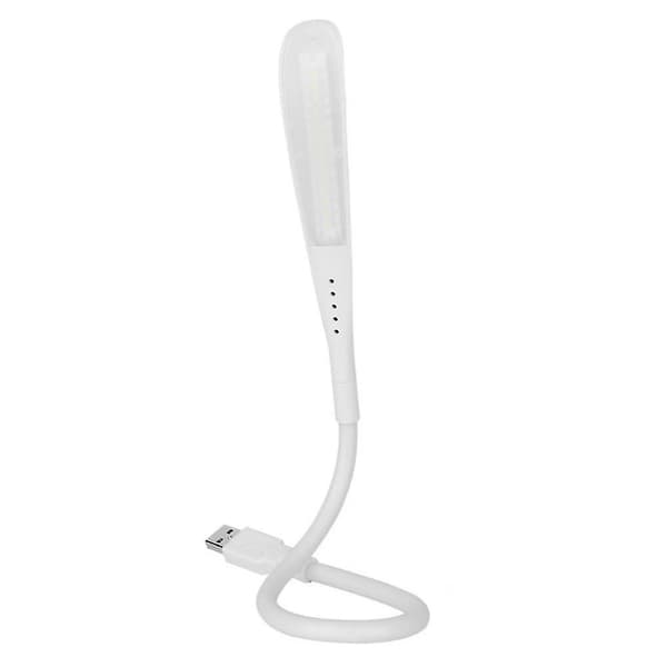 Berøringsregulerbar fleksibel USB LED-øjenplejelæselampe Justerbar LED Solid Clip Skrivebordslampe til bærbar computer Soveværelsesstudie Belysning