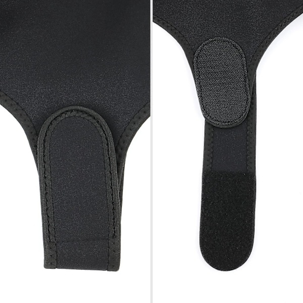 Unisex simmössa, huvud varm och solskydd neopren nylon dykningsmössa med hakrem, justerbar simhatt（Marinblå）