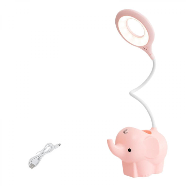 Tembr skrivbordslampa bordslampa laddningsplugg dubbla syften Lär dig
