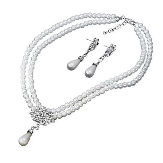 Populärt chokerhalsband koreansk stil accessoar strass