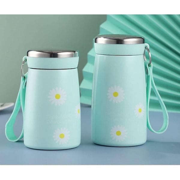 Drickstillbehör Daisy Fresh Kreativ Vattenkopp, Portabel Termosmugg (grön)