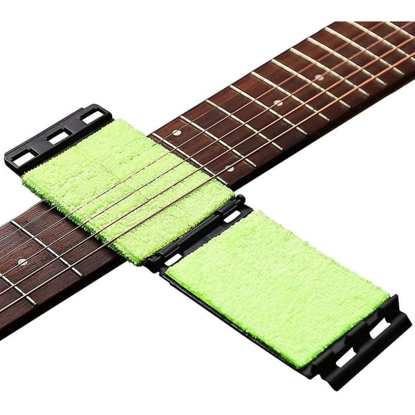 1 stycke gitarrsträngsrengöringsmedel för nacke och gitarrinstrument Rengöring och underhållsverktyg för gitarr/cello/mandolin/ukulele