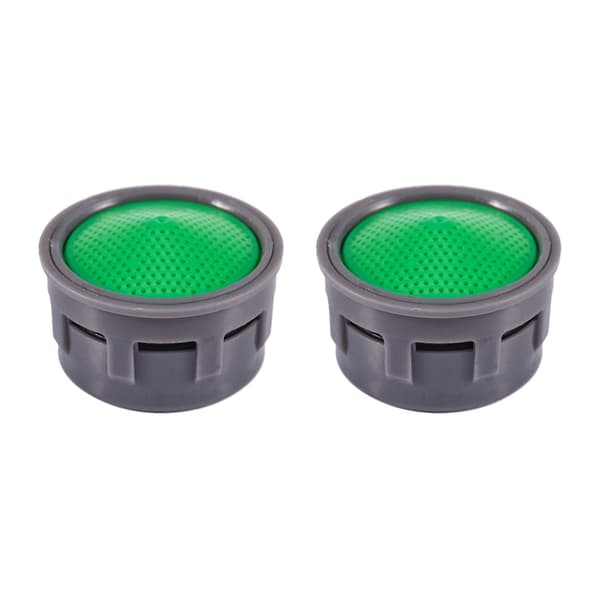 2x Kjøkken/baderomskran Sprayer Sil Tap Filter 21mm
