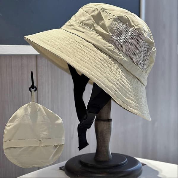 Surfe-fiskerhatt, sommerhatt for solbeskyttelse, solhatter for menn og kvinner Black