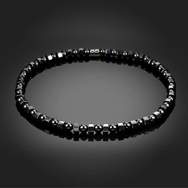 Terapi Halsband Hematit Smärtlindring Smycken För Unisex
