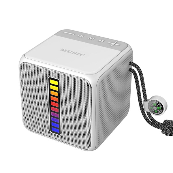 Uusi Bluetooth-äänentoistojärjestelmä on ainutlaatuisen muotoilun ja värikkäiden langattomien Bluetooth-kaiuttimien ansiosta helppo kuljettaa