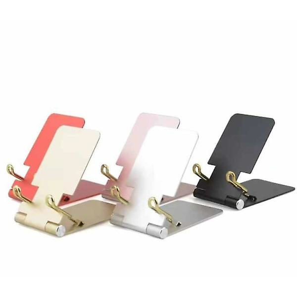 Hopfällbart mobilställ - Aluminium Minimalism (Rosa guld)
